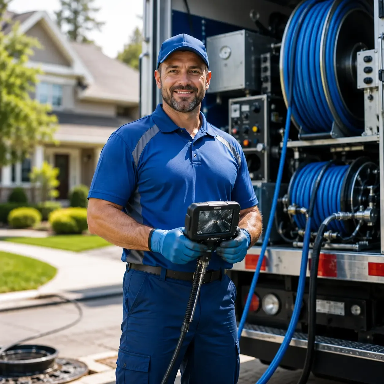 Local outdoor drain cleaning specialists in Eden, TX